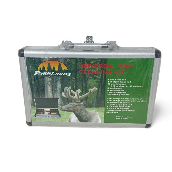 Parklands Universal Gun Cleaning Kit with Case