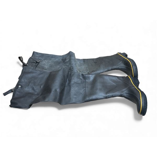Insulated Hip Waders, Size: 10