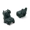 Image 1 : Picatinny Rail Mounted Flip Up Front and Rear Sights