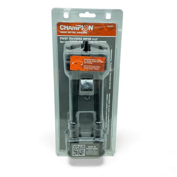 Champion Pivot/ Traverse 9 - 13" Bipod, New