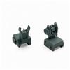 Image 1 : Picatinny Rail Mounted Flip Up Front and Rear Sights