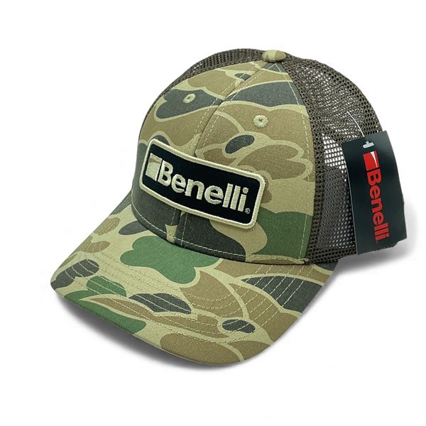 Benelli Trucker Hat in Camo, OSFM, New