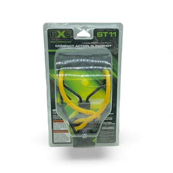 NXG ST11 Compact Action Slingshot with Y Grip, New