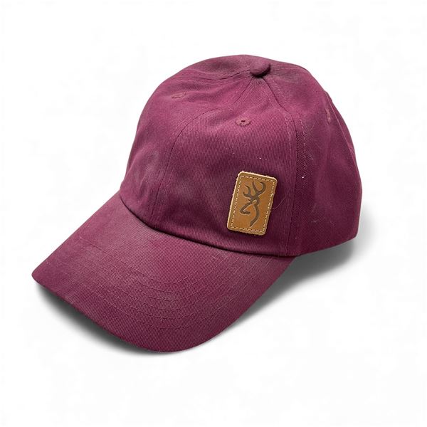 Browning Hat, Burgundy, OSFM