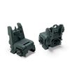Image 1 : Picatinny Rail Mounted Flip Up Front and Rear Sights