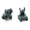 Image 1 : Picatinny Rail Mounted Flip Up Front and Rear Sights