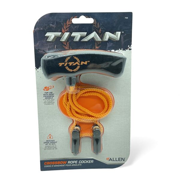 Allen Titan Crossbow Rope Cocker, New