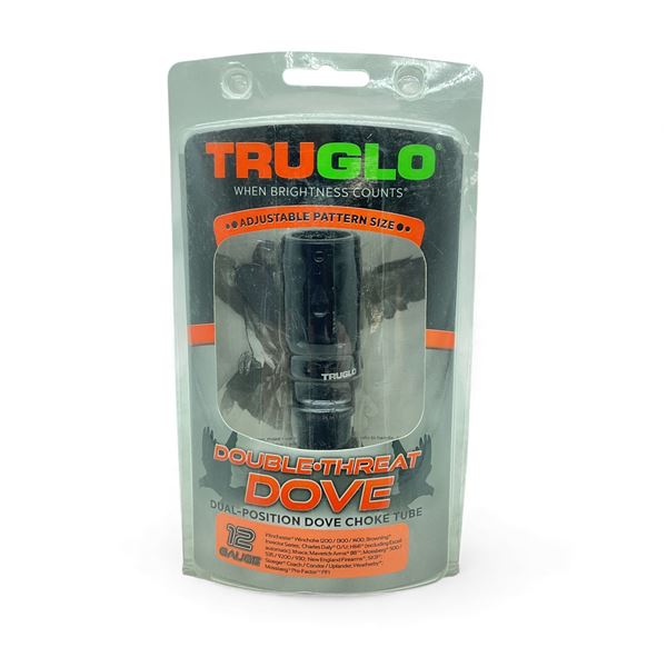 TruGlo Double-Threat Dove Dual Position Choke Tube for 12 Ga Win 1200/ 1300 and Mossberg 500, New