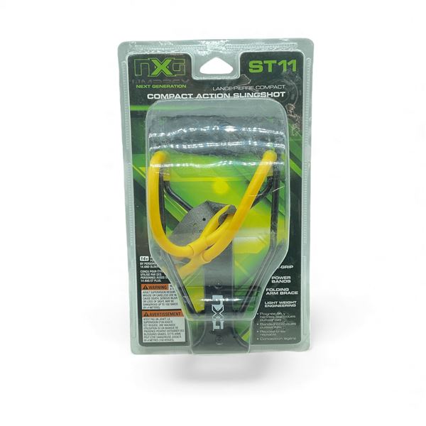 NXG STII Compact Action Slingshot with Y Grip, New