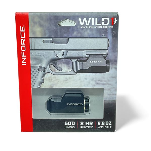 Inforce Wild 1 Weapon Integrated Lighting Device 500 Lumens for 1913 or Universal Rails