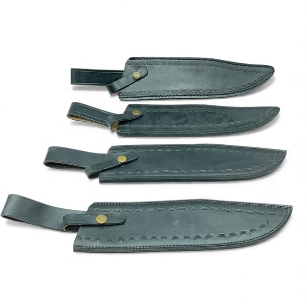 Leather Belt Sheaths for Knives with 12" Blade X 4 Qty
