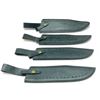 Image 1 : Leather Belt Sheaths for Knives with 12" Blade X 4 Qty
