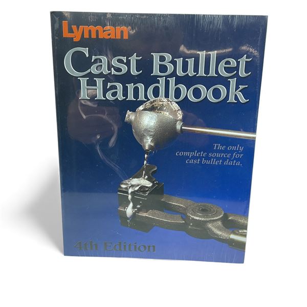 Lyman Cast Bullet Handbook 4th Edition by Lyman Products Corp, New