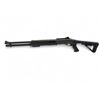 Image 2 : Canuck Sentry 12Ga Pump Action Shotgun 3" Chamber 24" Barrel With Pistol Grip Adj Stock Green, New