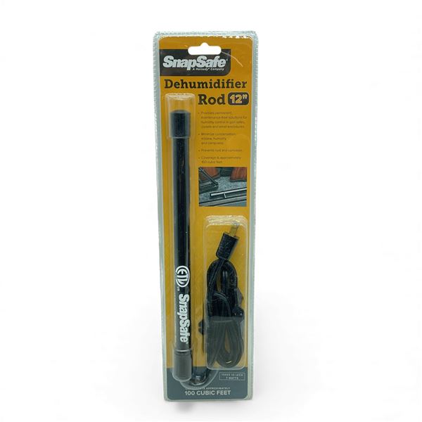 Snap Safe 12" Dehumidifier Rod for 100 ft3, New