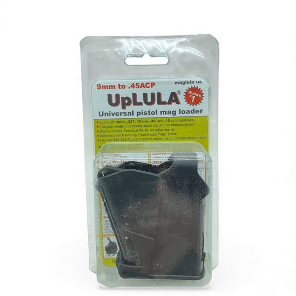 Uplula Universal Pistol Magazine Loader for 9 mm to 45 ACP, New