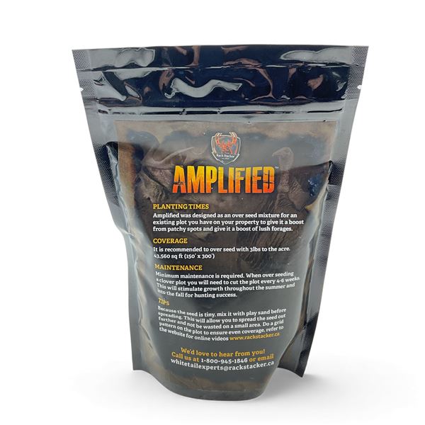 Rack Stacker 'Amplified' Over Seed Mixture