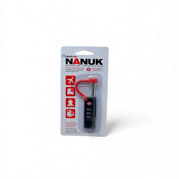 Nanuk Cable Luggage Lock, TSA Accepted, New