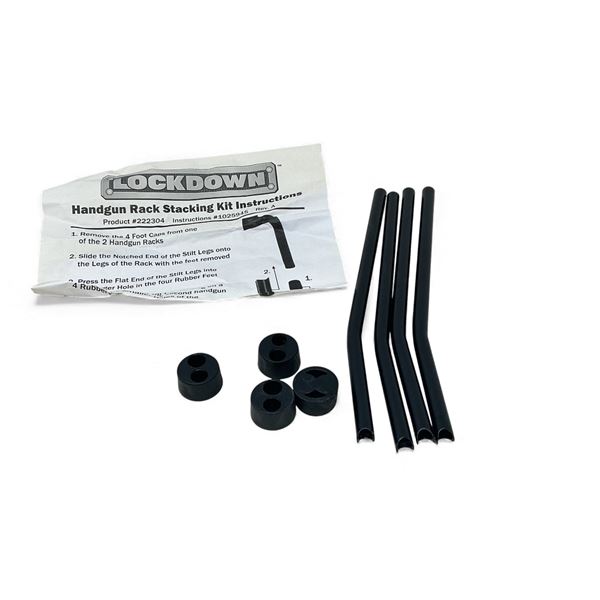 Lockdown Handgun Rack Stacking Kit