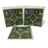 Image 1 : ProShot Splatter Shot 12" X 12" Green Reactive Sight-In Peel and Stick Targets 12 Pack X 3 Qty
