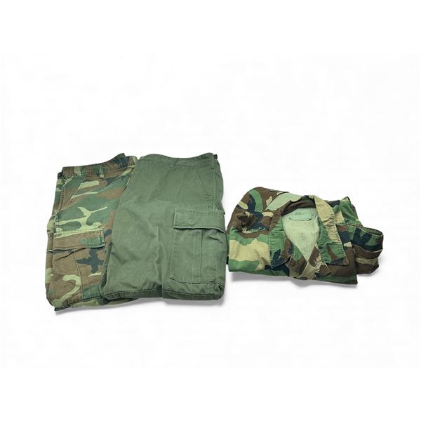 US Army M81 Field Shirt Size Large XLong and Rothco Vintage Paratrooper Pants Size Large Reg X 2