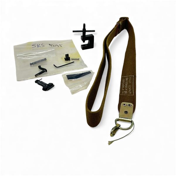 SKS Sight Adjustment Tool, Sling, Sight and Pieces