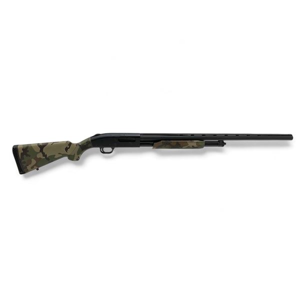 Mossberg 500 Field 12Ga Pump Action Shotgun 3" Chamber 28" Barrel Woodland Camo, New
