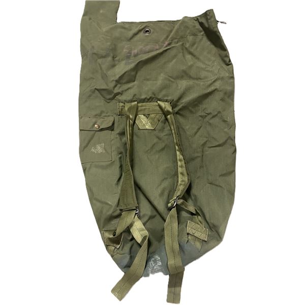 1x US Issue GI Duffle Bag, OD Green Product NSN 8465-01-117-8699 - Condition  Used