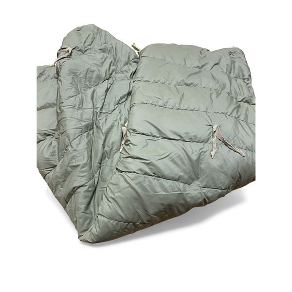 1x US Sleeping Bag Inner Olive Used Good Condition
