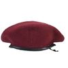 Image 1 : 6X Deluxe Canadian Style Beret Burgundy Size 7 1/8