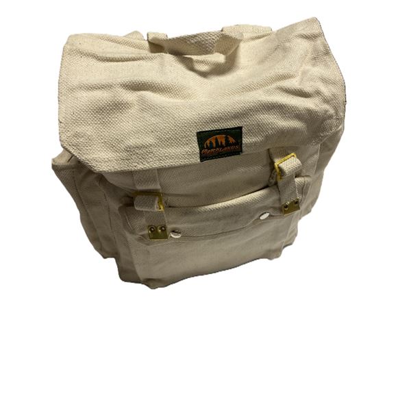 1x XL3 Parklands Canvas Rucksack Bag White Color New Item