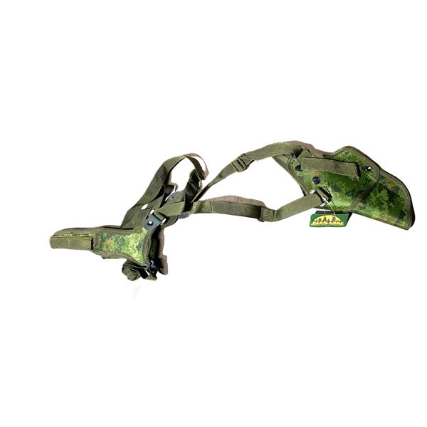 2x 0426129 Cad Pat Commercial Shoulder Holster Deluxe with Mag Pouch