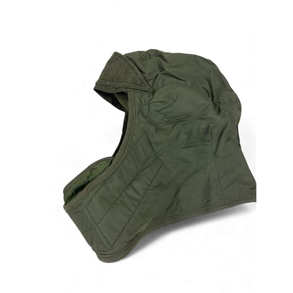 3x US Cold Weather Cap Color Olive Drab - Used