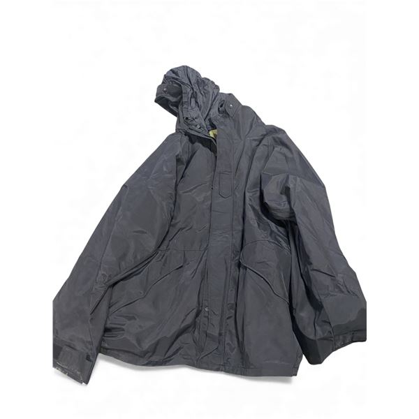1X Parklands Anorak Style WInd Jacket Black Size 3XL-Regular Condition New