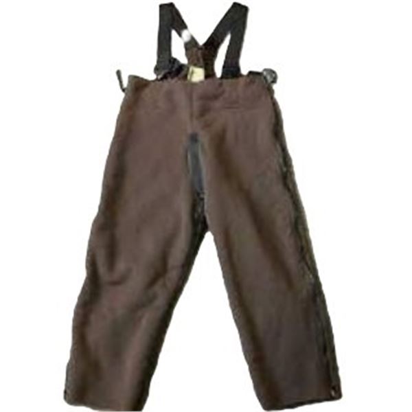 1x US OVERALLS, BIB COLD WEATHER BROWN Size Large- Regular
