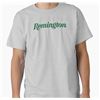 Image 1 : 1x T Shirt Grey with Remigton Print Green Size Large