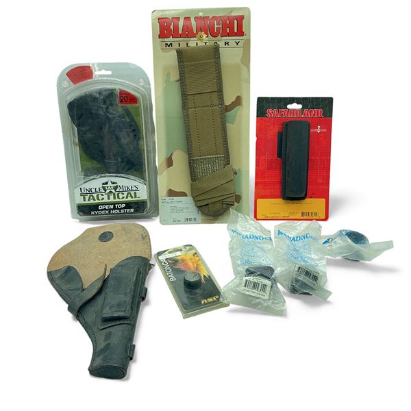 Assorted Holsters and Baton Pieces
