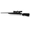 Image 2 : Savage Axis II XP Bolt Action Rifle 6.5 Creed 22" Barrel Black Synthetic With 3-9x40 Scope, New