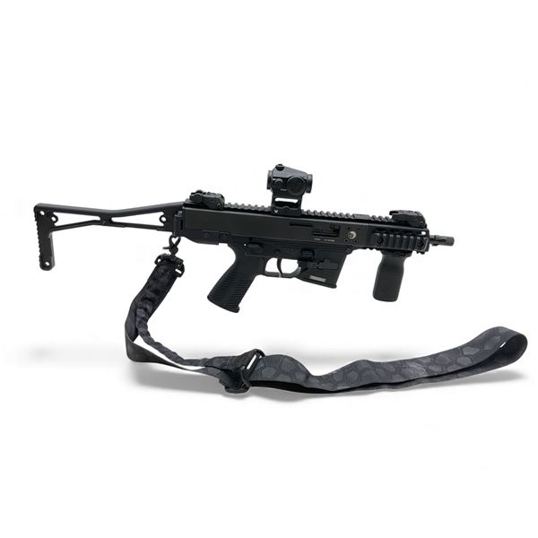 B&T GHM-G Semi Auto Rifle 9MM 7" Threaded Barrel Folding Stock With Vortex Crossfire, Prohibited