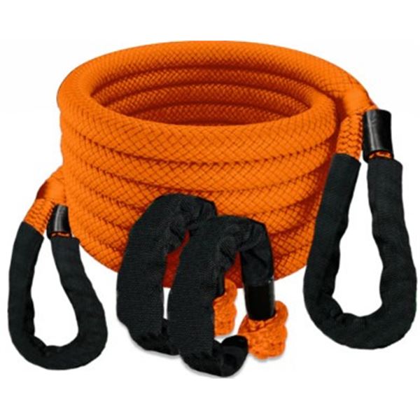 Muddy Kinetic Recovery Rope Kit, 7/8"x20ft, Orange, New
