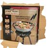 Image 2 : Eastman Outdoors 22" Steel Wok Kit With Big Kahuna Burner, New
