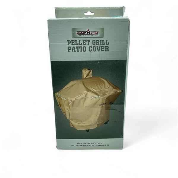 Camp Chef SmokePro 36" Pellet Grill Patio Cover, Tan, New