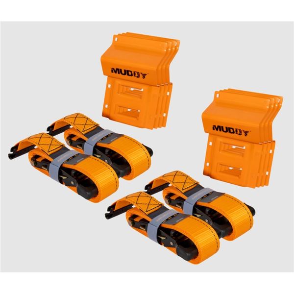 Muddy UTV Wheel Chock Tie Down Kit, New