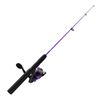 Image 1 : Zebco Dock Demon 30", 1 Pc Medium Spinning Combo, Purple, New