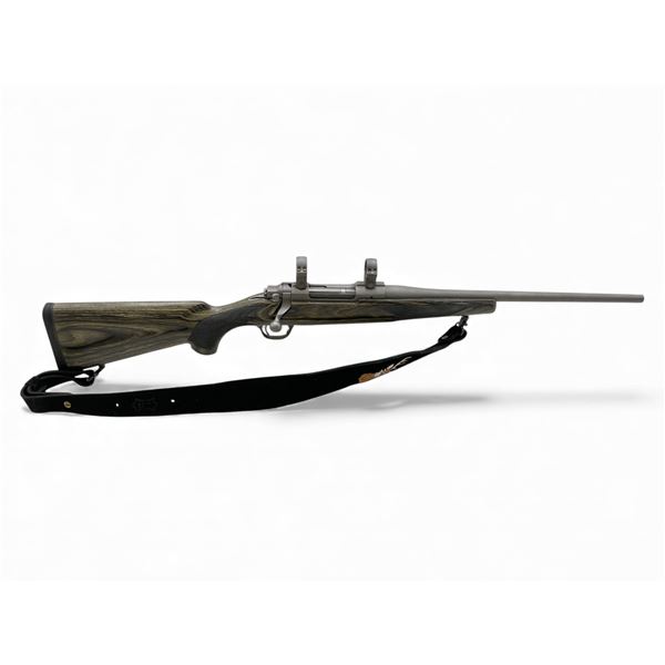 Ruger Model 77 Hawkeye Compact Bolt Action Rifle .308 Win 16.5" Barrel Stainless With Laminate Stock