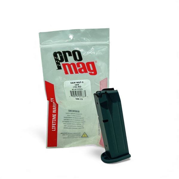 Pro Mag S&W M&P-9 9mm, 10 Round Steel Magazine, New