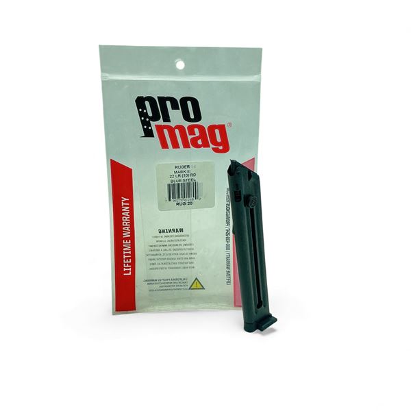Pro Mag Ruger Mark III .22 LR, 10 Round Steel Magazine, New