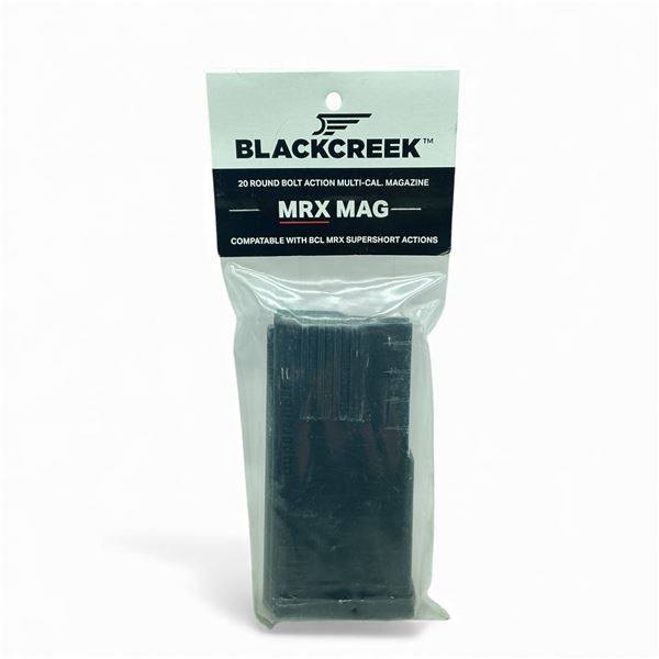 Blackcreek MRX Supershort Multi-Caliber 20 Round Polymer Magazine, New