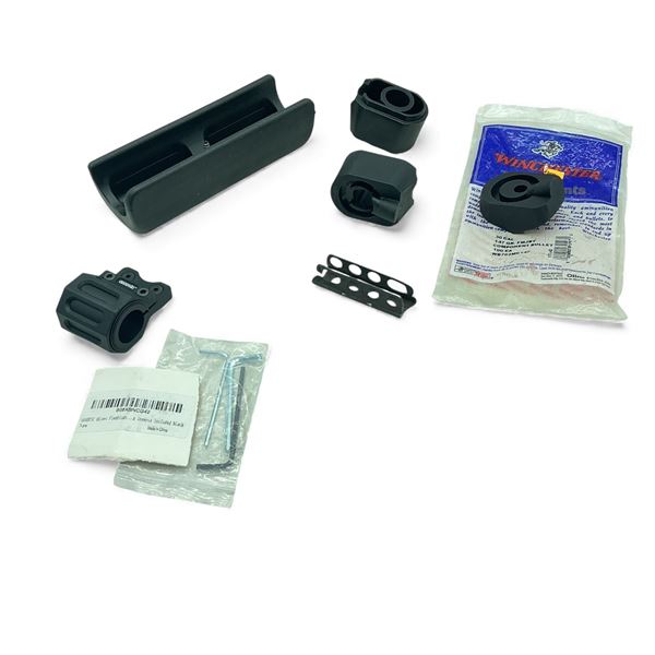 Shotgun Adaptors, EnBloc Clip, Offset Flashlight Mount, Choate Std Height Cheek Riser