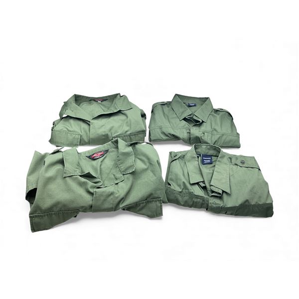 Tru Spec and Propper Tactical  Battle and Dress Shirts Size XL X 4, ODG